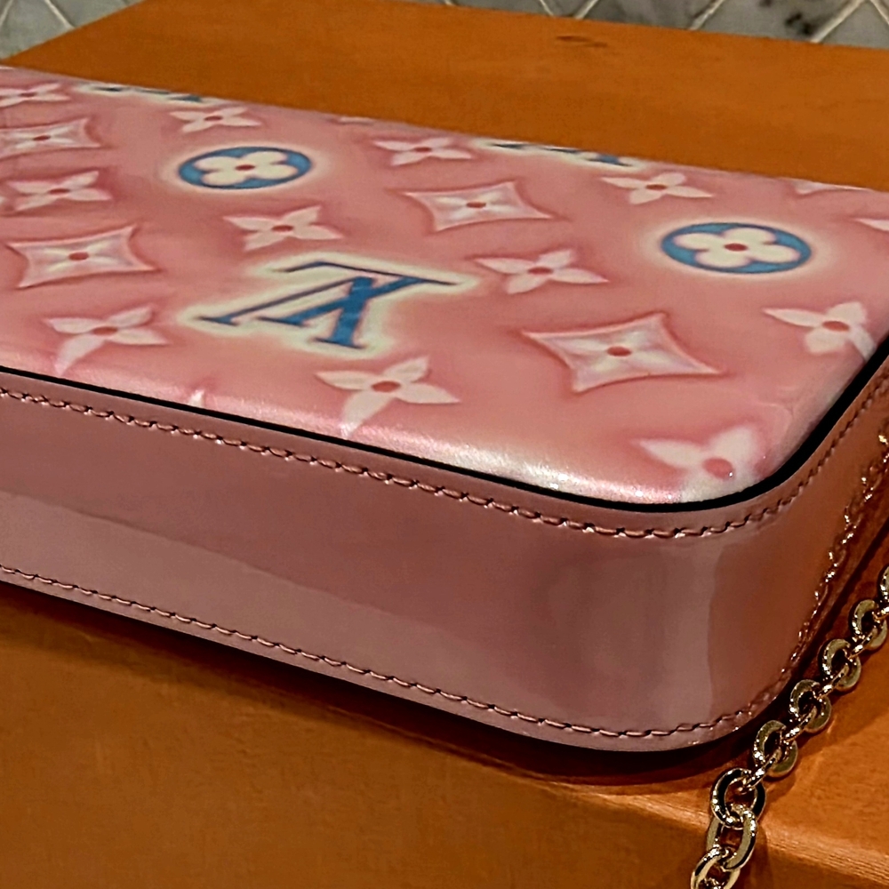 Louis Vuitton Felicie Pochette Valentines Edition New With Defects - Picture 11 of 15